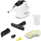 Aparat de curatat cu abur multifunctional Karcher SC 1, 1200 W, 3 bar, rezervor 0,2 l, accesorii curatare suprafete multiple, 1.516-400.0, Alb/Negru