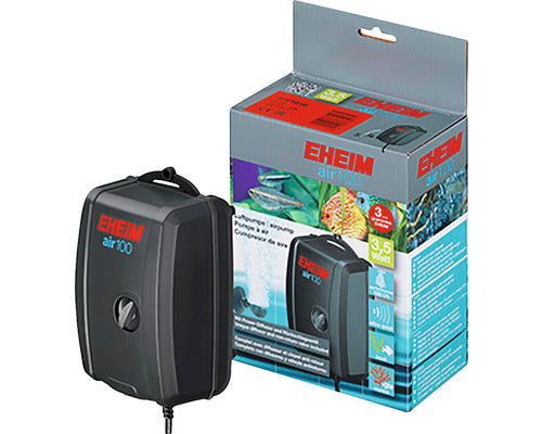 Pompa de aer pentru acvariu, Eheim, Silentios, 3.5W, Negru