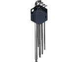 Set Chei Hexagonale Cu Cap Sferic Wgb 1,5-10 Mm, 9 Piese, Crom-vanadiu