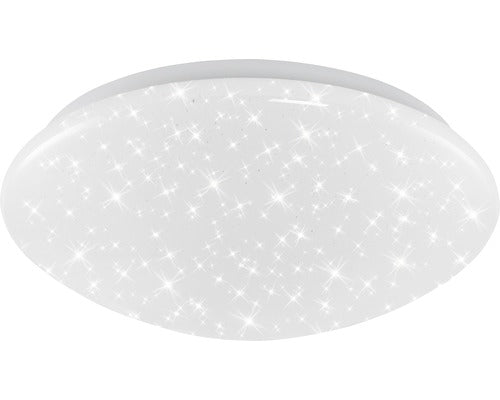 Plafoniera cu LED integrat Elipso 12W 1200 lumeni, pentru baie IP44, plastic alb