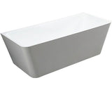 Cada Baie Dreptunghiulara Freestanding Linea Wall, Acril, 170x80 cm, 350 l, Alb