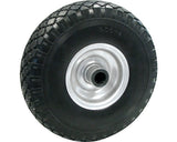 Roata Cauciuc Plin Cu Janta Metalica Tarrox Ø260x85 Mm, Butuc Ø20x75 Mm, Cu Rulment