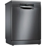 Masina de spalat vase Bosch SMS6ECC51E, 13 seturi, 8 programe, 4 functii speciale, 60 cm, Clasa C, black inox