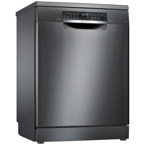 Masina de spalat vase Bosch SMS6ECC51E, 13 seturi, 8 programe, 4 functii speciale, 60 cm, Clasa C, black inox