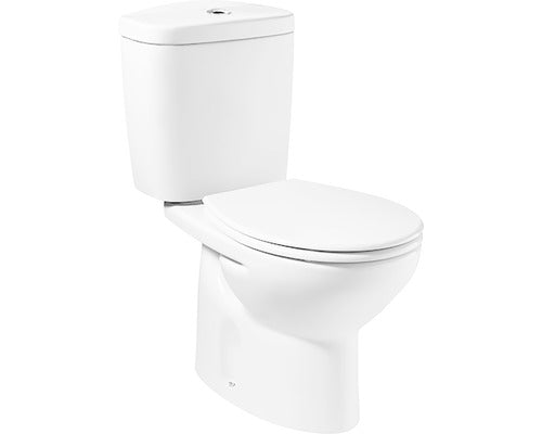 Set Vas WC ROCA Victoria, cu Rezervor si Capac WC, Evacuare Verticala, Alb