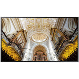 Monitor Signage Profesional Samsung 65 inch QB65N, Ultra Slim, 60Hz, 4K Ultra HD, 8 ms, Wi-Fi, Negru