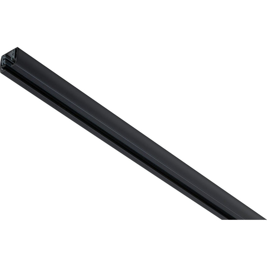 Sistem de iluminat URail, Paulmann, Metal, 230V, 1000W, 100 x 18 x 18 mm, Negru