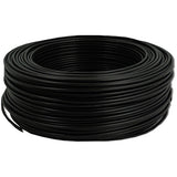 Conductor electric Romcab MYF 1.5, 100 m/rola, Negru