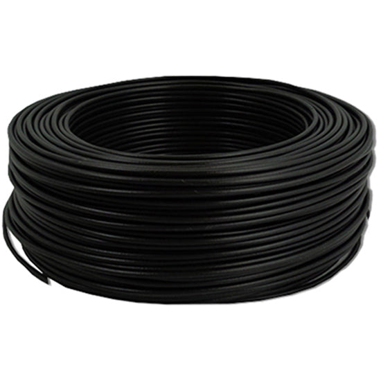 Conductor electric Romcab MYF 1.5, 100 m/rola, Negru
