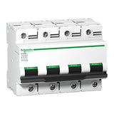 Siguranta electrica modulara Schneider Electric Acti9 A9N18374, 4P, 6kA, caracteristica C, 100A