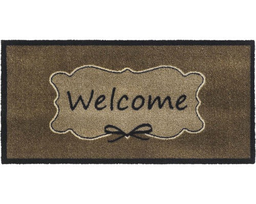 Covoras Intrare Antimurdarie Vision Welcome Taupe 40x80 Cm