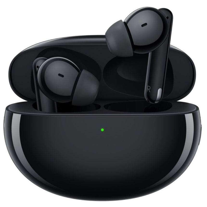 Casti OPPO Enco Free2, True Wireless, Bluetooth, In-Ear, Microfon, Noise Cancelling, Negru