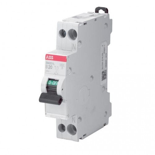 Intrerupator Automat 20A 1P+N C 4.5Ka SN201-L