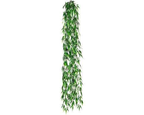 Planta Artificiala Bambus Suspendat H 120 Cm Verde