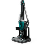 Aspirator vertical ROWENTA X-trem Compact 2 in 1 RH1239WO, Tehnologie Flex, 0.4 L, 16.8 V, Autonomie 40 min, Verde/Gri