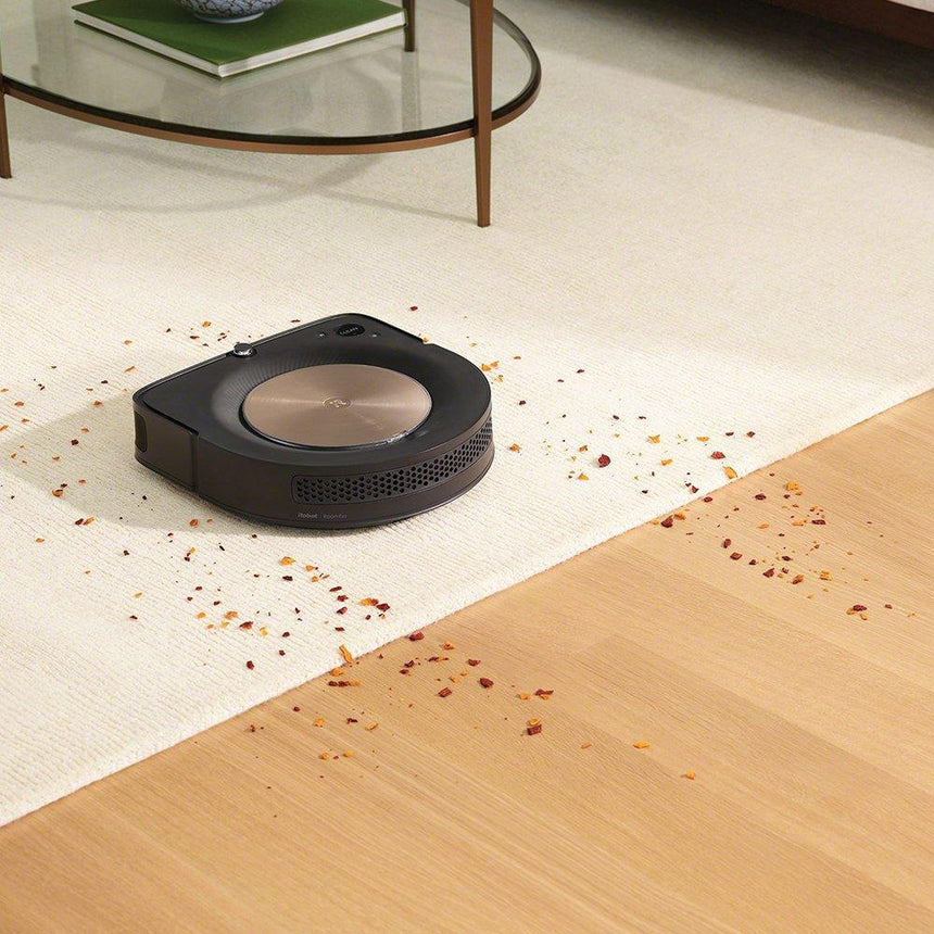 Robot aspirator iRobot Roomba s9+ cu WiFi si Clean Base
