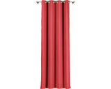 Draperie Cu Inele Castellano Uni Teracota 140x245 Cm