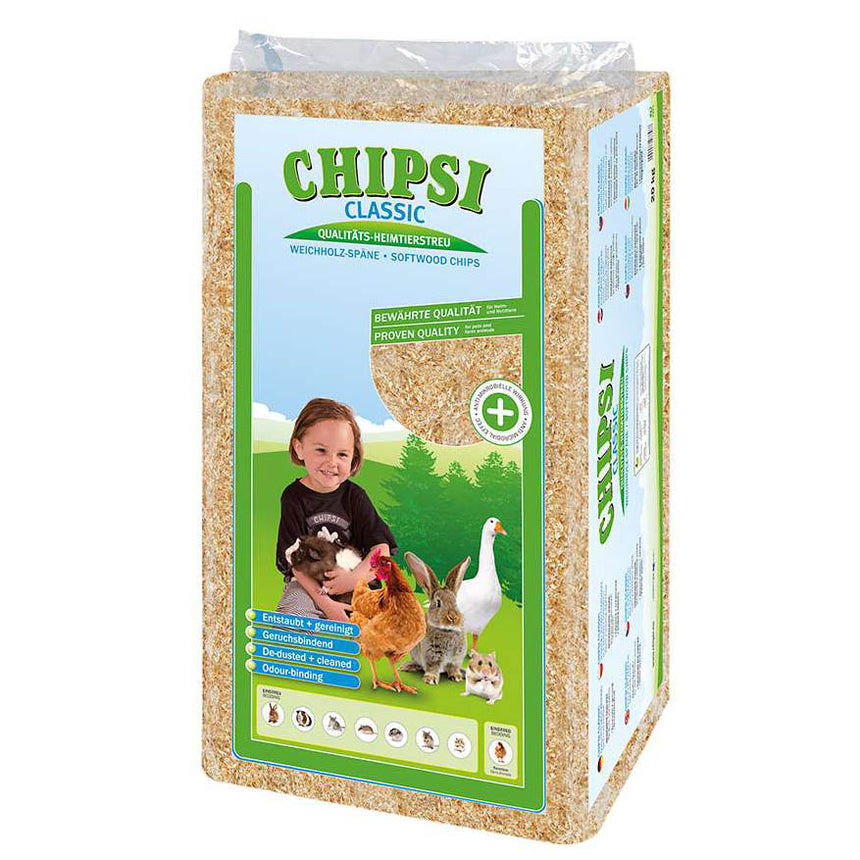 Asternut igienic pentru rozatoare, Chipsi Classic, 500L