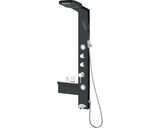 Coloana dus Sanotechnik Sanoflex 65-67x195 cm, sticla transparenta anticalcar, profil crom