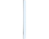 Perete lateral pentru dus tip walk-in basano Modena, 28x195 cm, sticla securizata transparenta, profil cromat