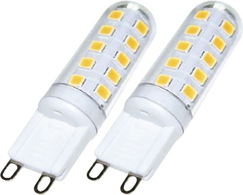 Becuri Led Trio G9 3w 300 Lumeni, Capsula Clara, Lumina Calda, Pachet 2 Bucati