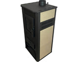 Termosemineu Pe Lemne, Carbune Ambasador 22 Kw Volum Boiler 22l 105x 49x46 Cm Crem