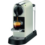 Espressor Nespresso by De'Longhi CitiZ White, 19 bari, 1260 W, Alb, set capsule degustare inclus
