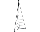 Decoratiune Brad Pliabil Lafiora Metal 60x120 Cm Negru