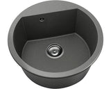 Chiuveta Bucatarie Rotunda Fat Avangard 223 Ø51 Cm, Fatgranit Basalt