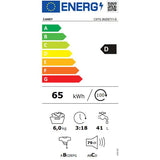 Masina de spalat rufe cu incarcare verticala Candy CSTG 262DET/1-S, 6 kg, 1200 rpm, Clasa D, Mix Power Systems, Easy Iron, Alb