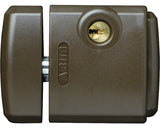 Incuietoare Aplicata Fereastra Abus 78x58x34 Mm, 2 Chei, Maro