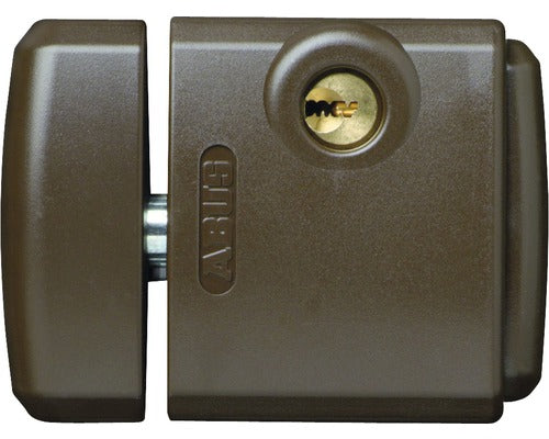 Incuietoare Aplicata Fereastra Abus 78x58x34 Mm, 2 Chei, Maro