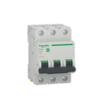 Siguranta automata Easy9, 3 poli, protectie IP20, amperaj 25A, 82x54 mm, Schneider, Alb