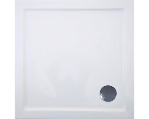 Cadita De Dus Patrata Radaway Doros C 80x80x4.5 Cm Acril Alb Sdrc8080-01