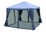 Pavilion gradina Bloma Preston, culoare antracit, 3 x 3 m