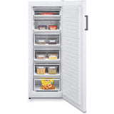 Congelator Candy CVIOUS514FWHE, 188 l, 6 sertare, Clasa F, H 145 cm, Alb