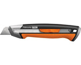 Cutter, Fiskars, CarbonMax, 18 mm, multisuprafete, Multicolor