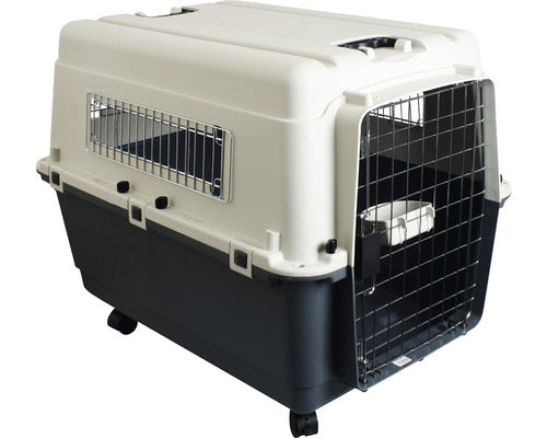 Cusca Transport Caini Si Pisici Karlie Nommand Xxl 100x67x75 Cm Gri-alb