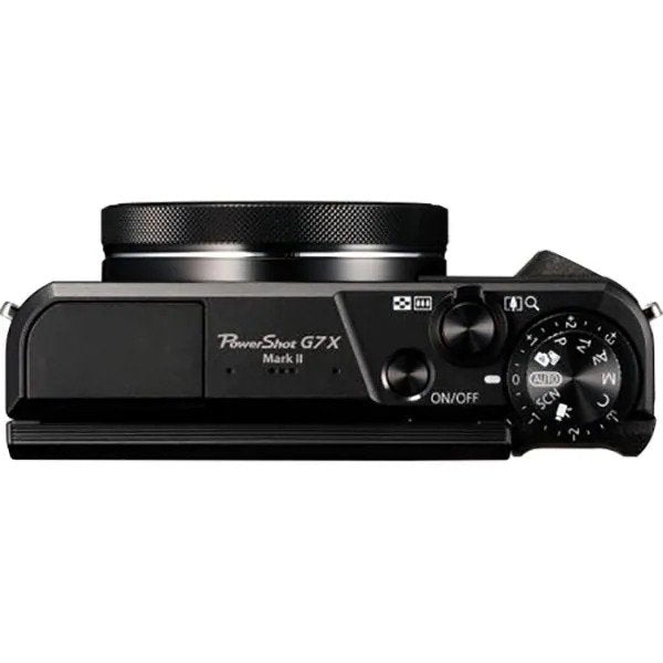Aparat foto digital Canon PowerShot G7 X Mark II, 20.1MP, Black