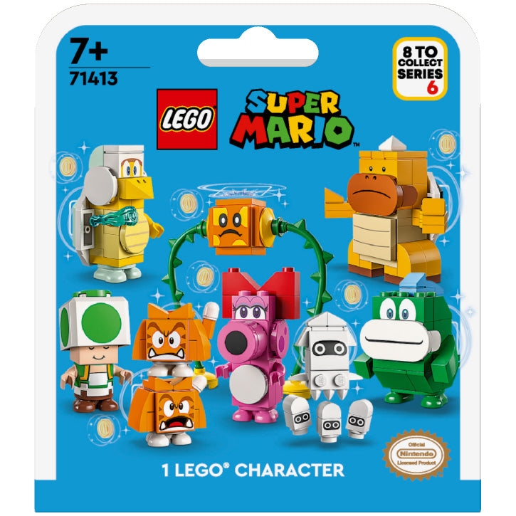 LEGO® Super Mario - Pachete de personaje, Seria 6 71413, 52 piese