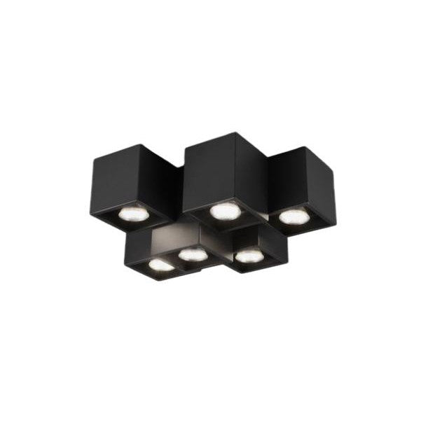 Plafoniera, Trio, Metal, IP20, Negru