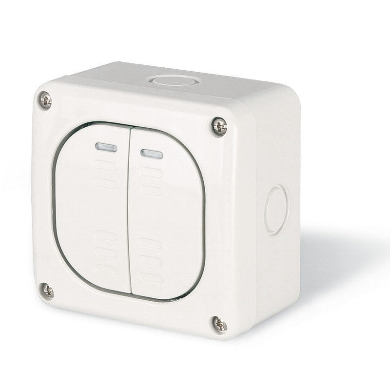 Intrerupator dublu aplicat IP66