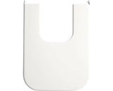 Capac bideu Gala Emma duroplast, inchidere simpla, alb 54x36 cm