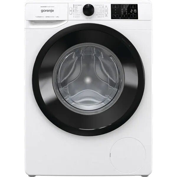 Masina de Spalat Rufe Frontala GORENJE WNEI84AS, SteamTech, 8 kg, 1400 rpm, Clasa A, Alb