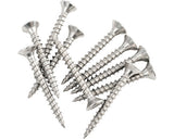 Set Holsuruburi Pentru Pal Cu Cap Inecat Verpackungsdesign, Argintiu Din Otel Inoxidabil 3, 5mm, 100 Bucati