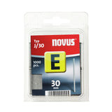 Cuie pentru capsator E tip J/30 mm zincat 1000 bucati