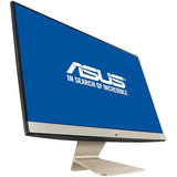 Sistem PC All in One ASUS Vivo V241EAK-BA039M, 23.8" Full HD, Intel Core i5-1135G7U pana la 4.2GHz, 8GB, SSD 256GB, Intel Iris Xe Graphics, Free Dos, Auriu-Negru