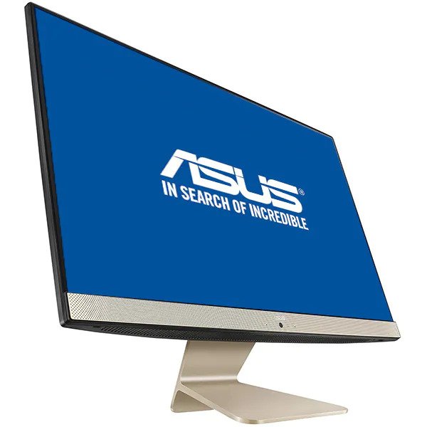 Sistem PC All in One ASUS Vivo V241EAK-BA039M, 23.8" Full HD, Intel Core i5-1135G7U pana la 4.2GHz, 8GB, SSD 256GB, Intel Iris Xe Graphics, Free Dos, Auriu-Negru