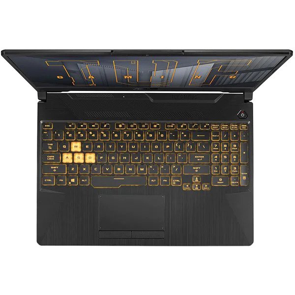 Laptop Gaming ASUS TUF F15 FX506HCB-HN171, Intel Core i7-11800H, 15.6" Full HD, 8GB, SSD 1TB, GeForce RTX 3050 4GB, Free DOS, Eclipse Gray