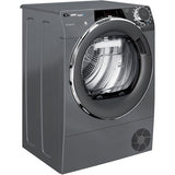Uscator de rufe Candy ROE H9A2TCERX-S, Pompa de caldura, Wi-Fi, 9 kg, 14 programe, Clasa A++, Antracit